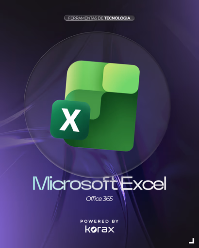Capa da formação Microsoft Office Excel 365