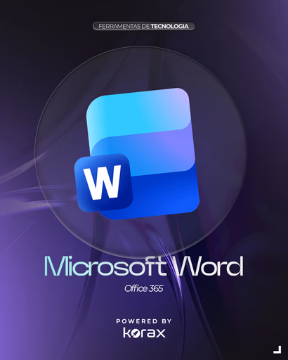 Capa da formação Microsoft Office Word 365