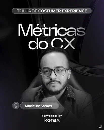 Capa da formação Métricas de CX