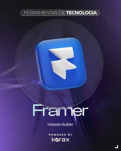 Capa da formação Framer Web Builder